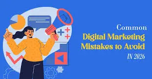 Digital marketing mistakes